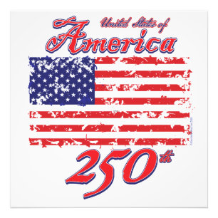 America 250 photo print