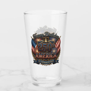 America 250 Semiquincentennial  Glass
