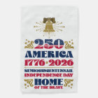 America 250 Weatherproof Personalised Garden Flag