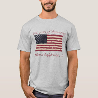America 250 What's Happening Torn Flag T-Shirt