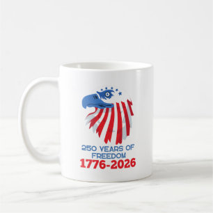 America 250 Years 1776 2026 250th Anniversary Coffee Mug