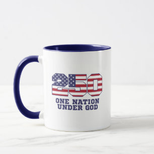 America 250 Years 250th Anniversary Independence Mug