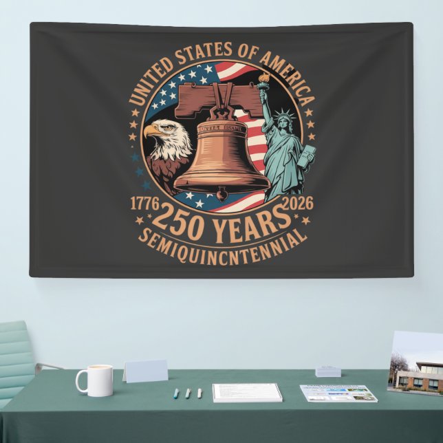 America 250 Years Banner (Tradeshow)