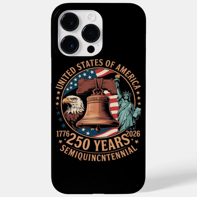 America 250 Years Case-Mate iPhone Case (Back)
