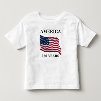America 250 Years Flag Kid's Toddler T-Shirt