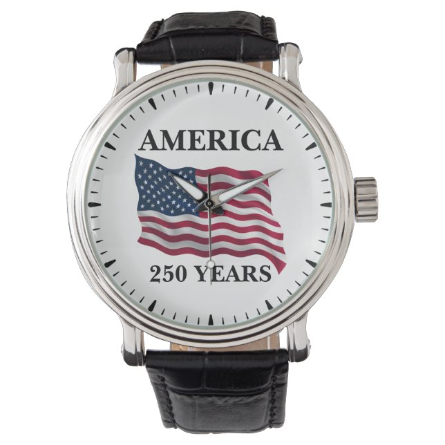 America 250 Years Flag Watch (Front)