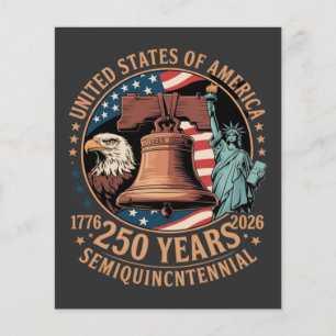 America 250 Years Flyer