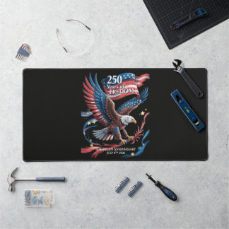 America 250 Years of Freedom 1776-2026 Desk Mat