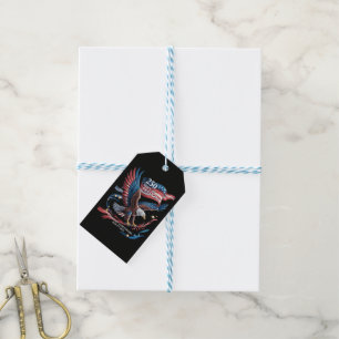 America 250 Years of Freedom 1776-2026 Gift Tags