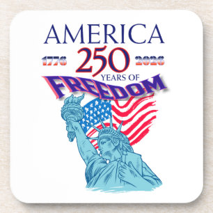 AMERICA 250 YEARS OF FREEDOM STATUE OF LIBERTY COASTER