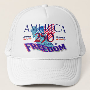 AMERICA 250 YEARS OF FREEDOM TRUCKER HAT
