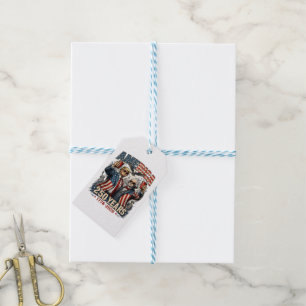 America 250 Years Patriotic Celebration Gift Tags