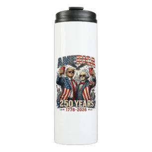 America 250 Years Patriotic Celebration Thermal Tumbler