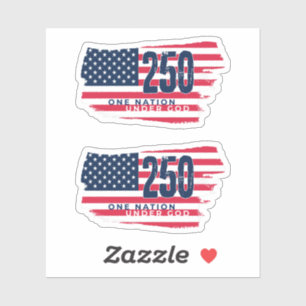  America 250 Years Retro Flag 250th Anniversary