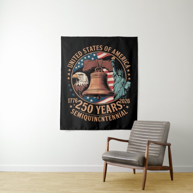 America 250 Years Tapestry (In Situ)