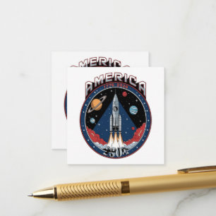 America 250th 1776 2026 enclosure card