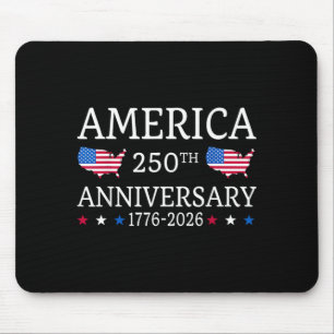 America 250th Anniversary 1776 2026 July 4th 250th Mouse Pad