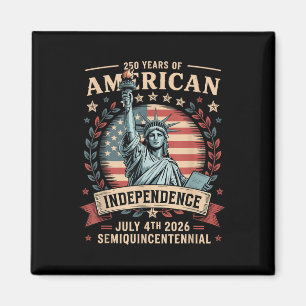 America 250th Anniversary 250 Years America  Magnet