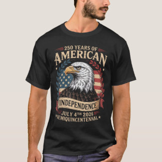 America 250th Anniversary 250 Years America T-Shirt