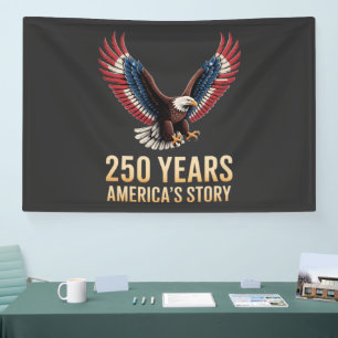 America 250th Anniversary Banner