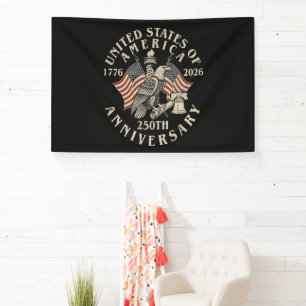 America 250th Anniversary Banner