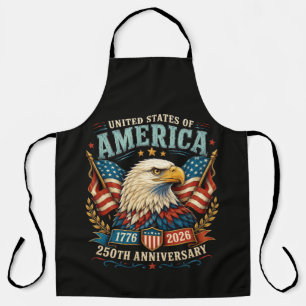 America 250th Anniversary Celebration Eagle Apron