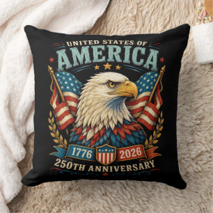 America 250th Anniversary Celebration Eagle Cushion
