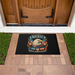 America 250th Anniversary Celebration Eagle Doormat