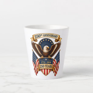 America 250th Anniversary Eagle Latte Mug