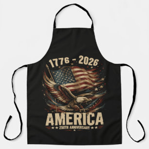 America 250th Anniversary Eagle Patriotic Apron