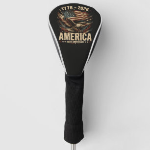 America 250th Anniversary Eagle Patriotic Golf Head Cover
