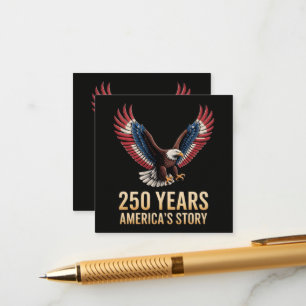 America 250th Anniversary Enclosure Card