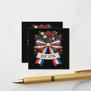 America 250th Anniversary Enclosure Card