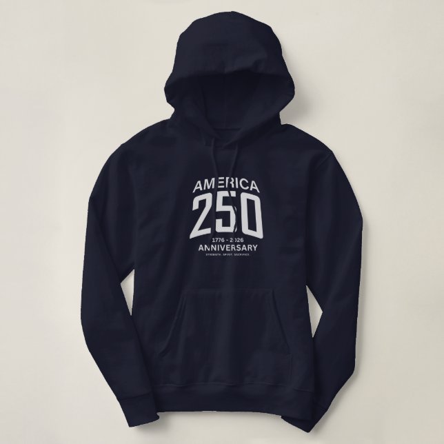 America 250th Anniversary Hoodie (Design Front)
