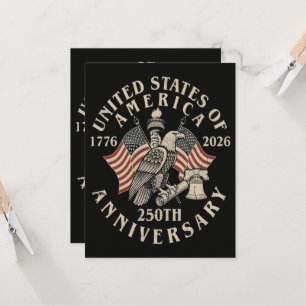 America 250th Anniversary Invitation