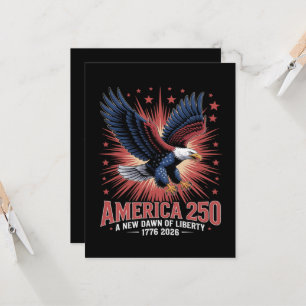 America 250th Anniversary Invitation