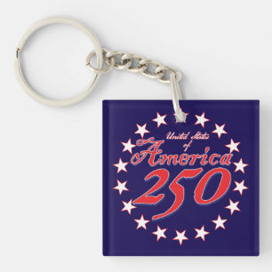 America 250th Anniversary Key Ring