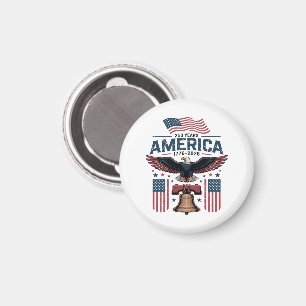 america 250th anniversary magnet