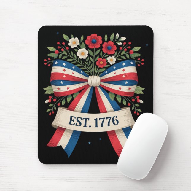 America 250th Anniversary Mouse Pad (With Mouse)