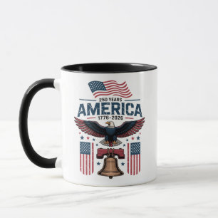 america 250th anniversary mug