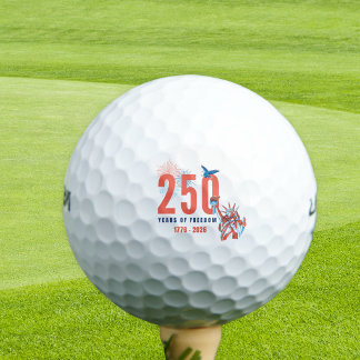 America 250th Anniversary Patriotic Golf Balls