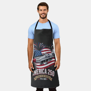 America 250th Anniversary Plane Apron