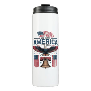 america 250th anniversary thermal tumbler