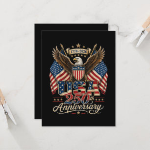 America 250th Anniversary USA 1776 2026 Invitation