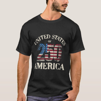 America 250th Anniversary Usa 4th Of July  T-Shirt