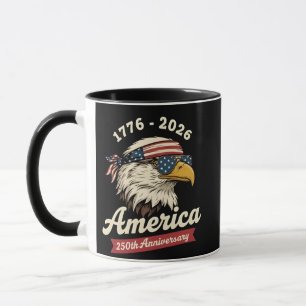 America 250Th anniversary USA Eagle Bird 1776 2026 Mug