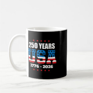 America 250th Anniversary Usa Flag Patriotic 4th O Coffee Mug