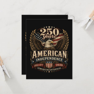 America 250th Anniversary usa Invitation