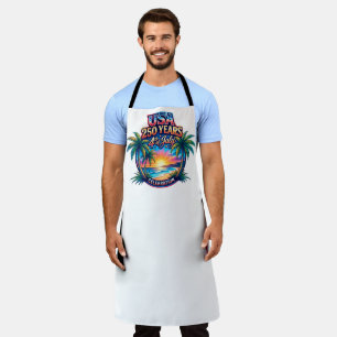 America 250th anniversary USA Palm Beach Apron