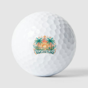 America 250th anniversary USA Palm Beach Golf Balls